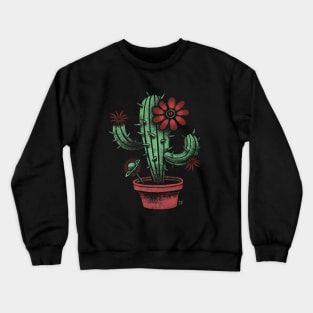 Sci-fi Cacti Crewneck Sweatshirt